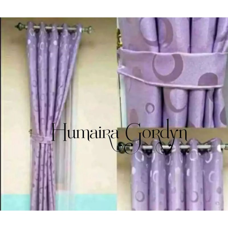 GORDEN PINTU GORDEN JENDELA MINIMALIS MOTIP EMBOS POLKADOT SMOKRING