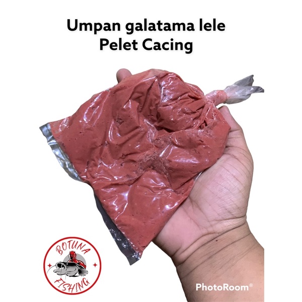 Umpan galatama lele Pelet Cacing