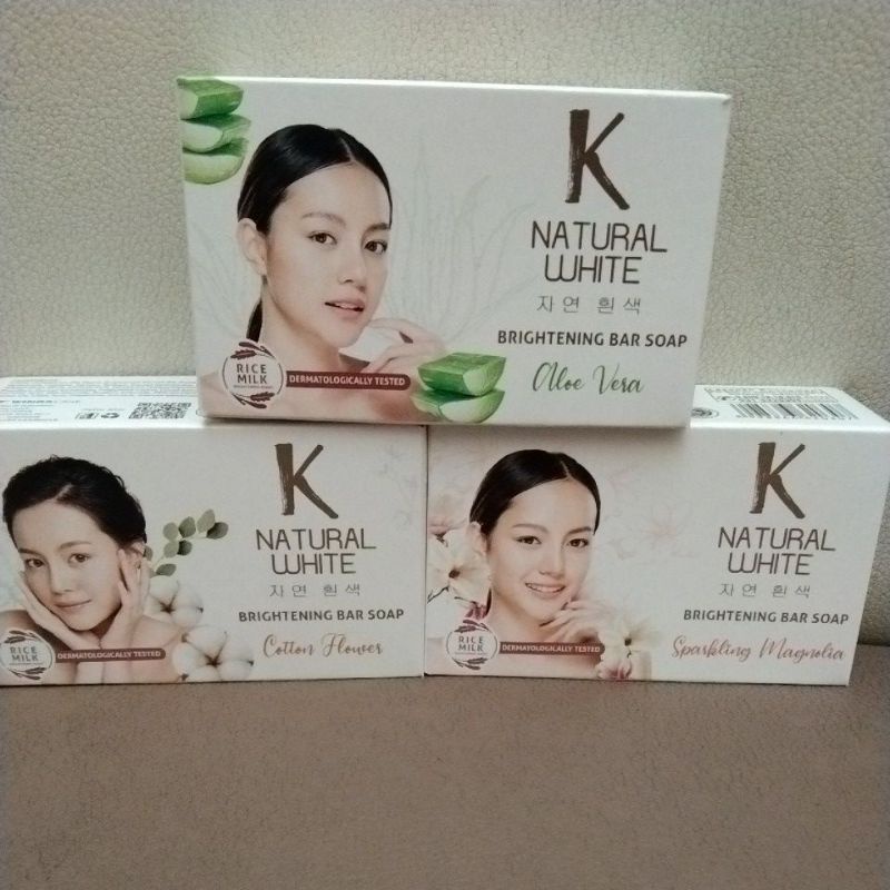 K Natural White Sabun Mandi Batang 85gr