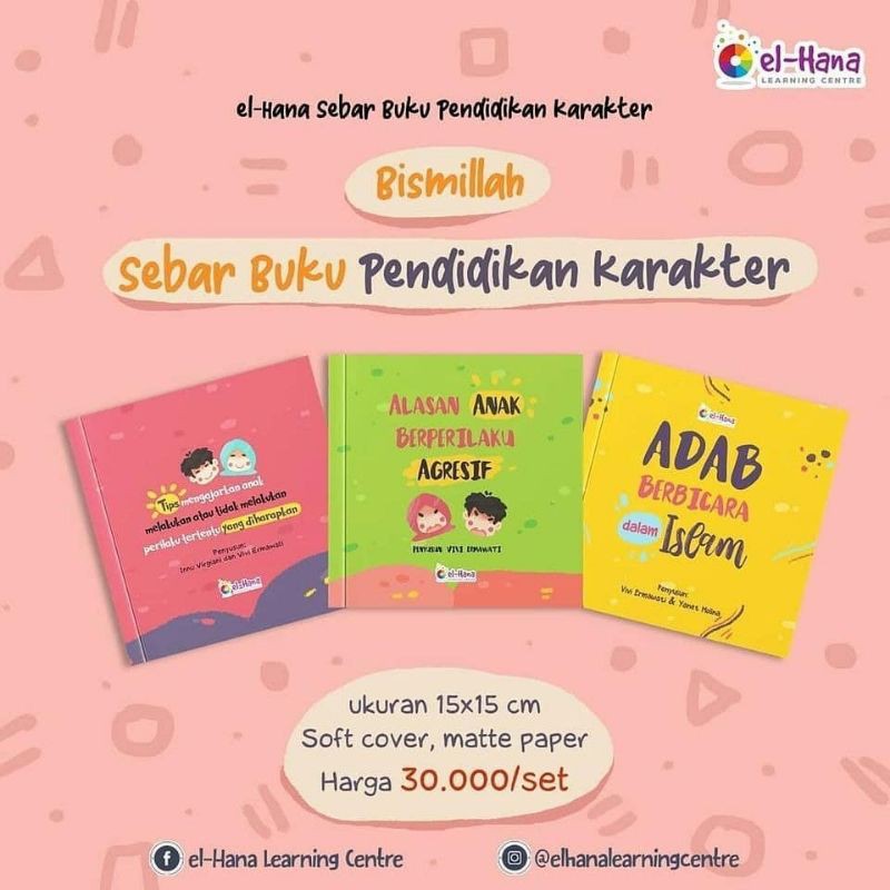 SALE Buku Pendidikan Karakter EL HANA