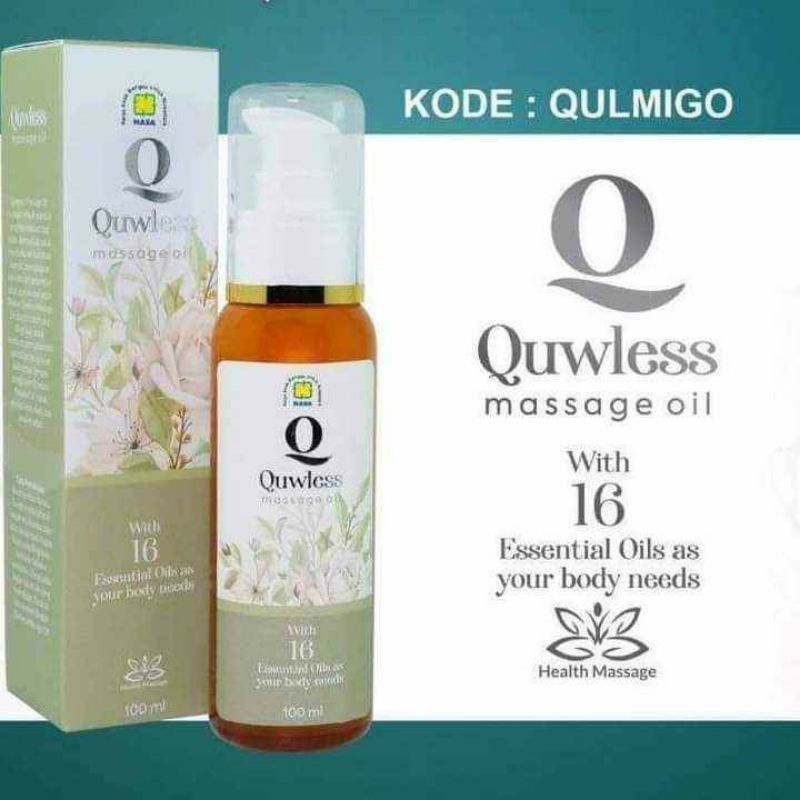 Quwless Massage Oil QULMIGO Minyak Pijat