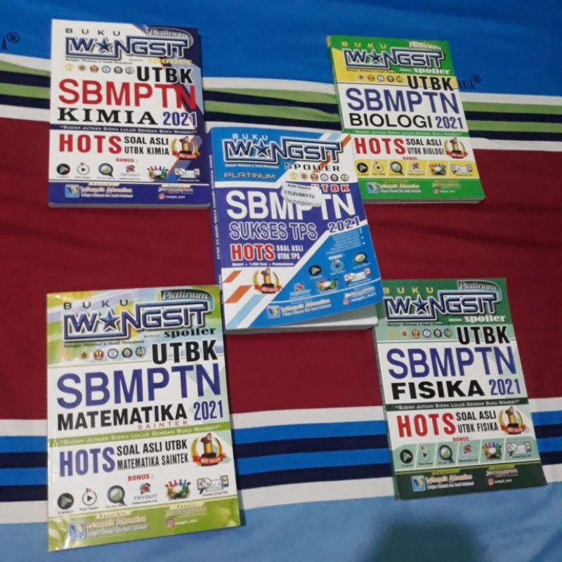 [ORIGINAL] Buku Wangsit Saintek SBMPTN 2021 [PRELOVED]