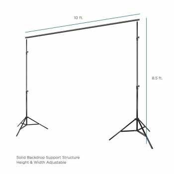 (BISA COD) TaffSTUDIO Bracket Stand 3M untuk Backdrop Foto Studio - BS-300