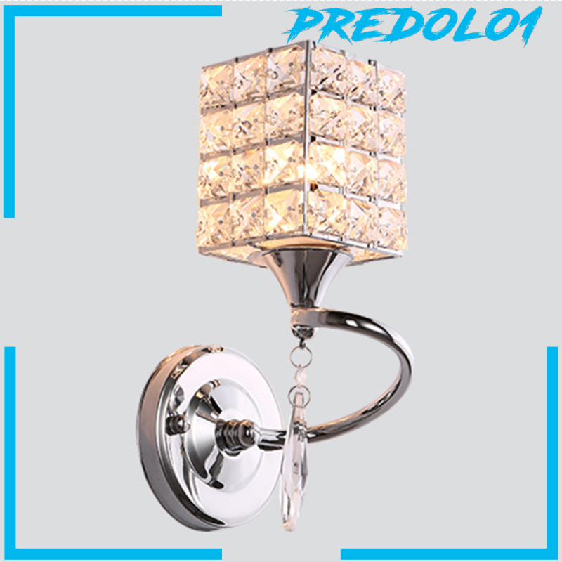 (Predolo1) Lampu Dinding E27 Bahan Kaca Kristal