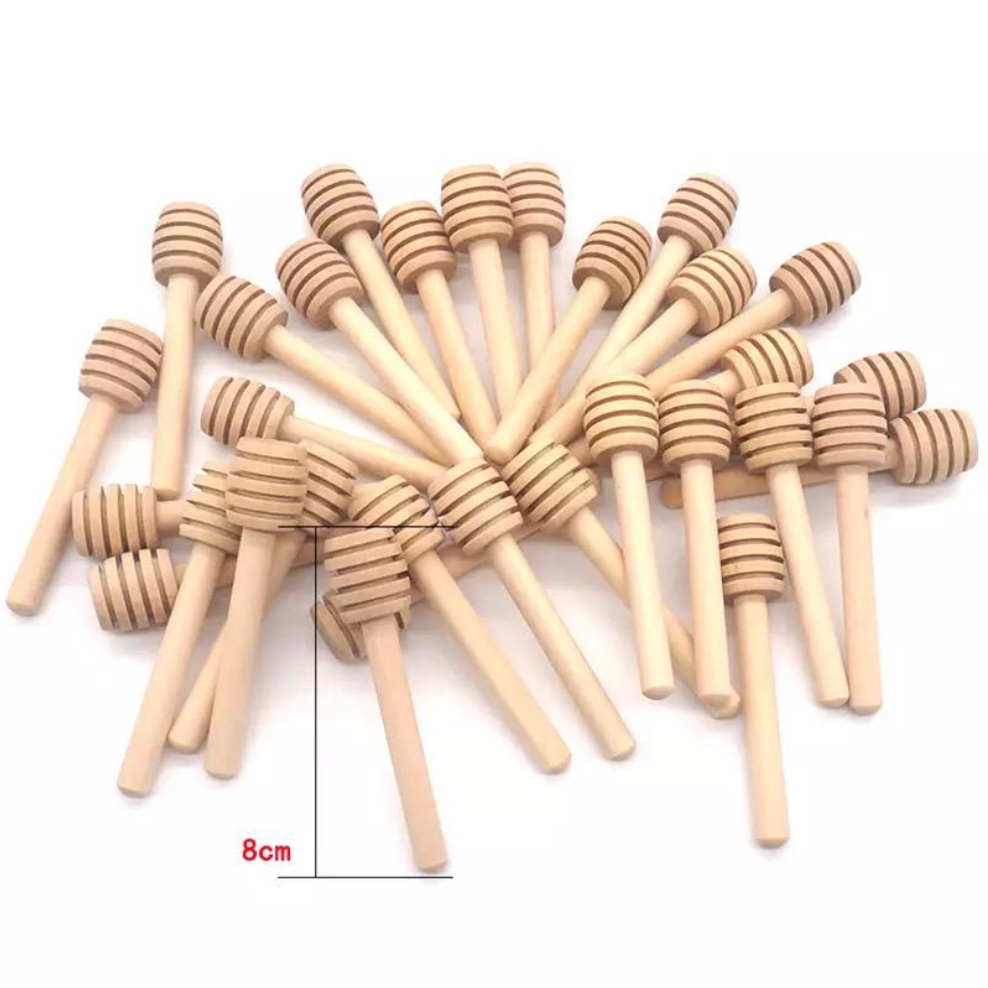 [DEASHOP] SENDOK MADU BAHAN KAYU / HONEY DIPPER WOOD / NATURAL WOOD HONEY SPOON / SENDOK TAKAR MADU