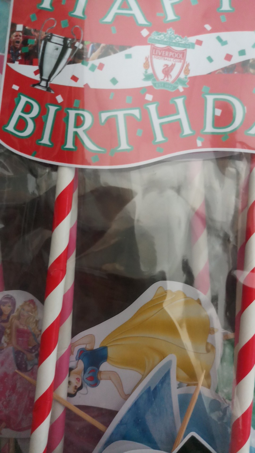 Hiasan Kue Cake Topper Birthday C1 Liverpool Isi 7