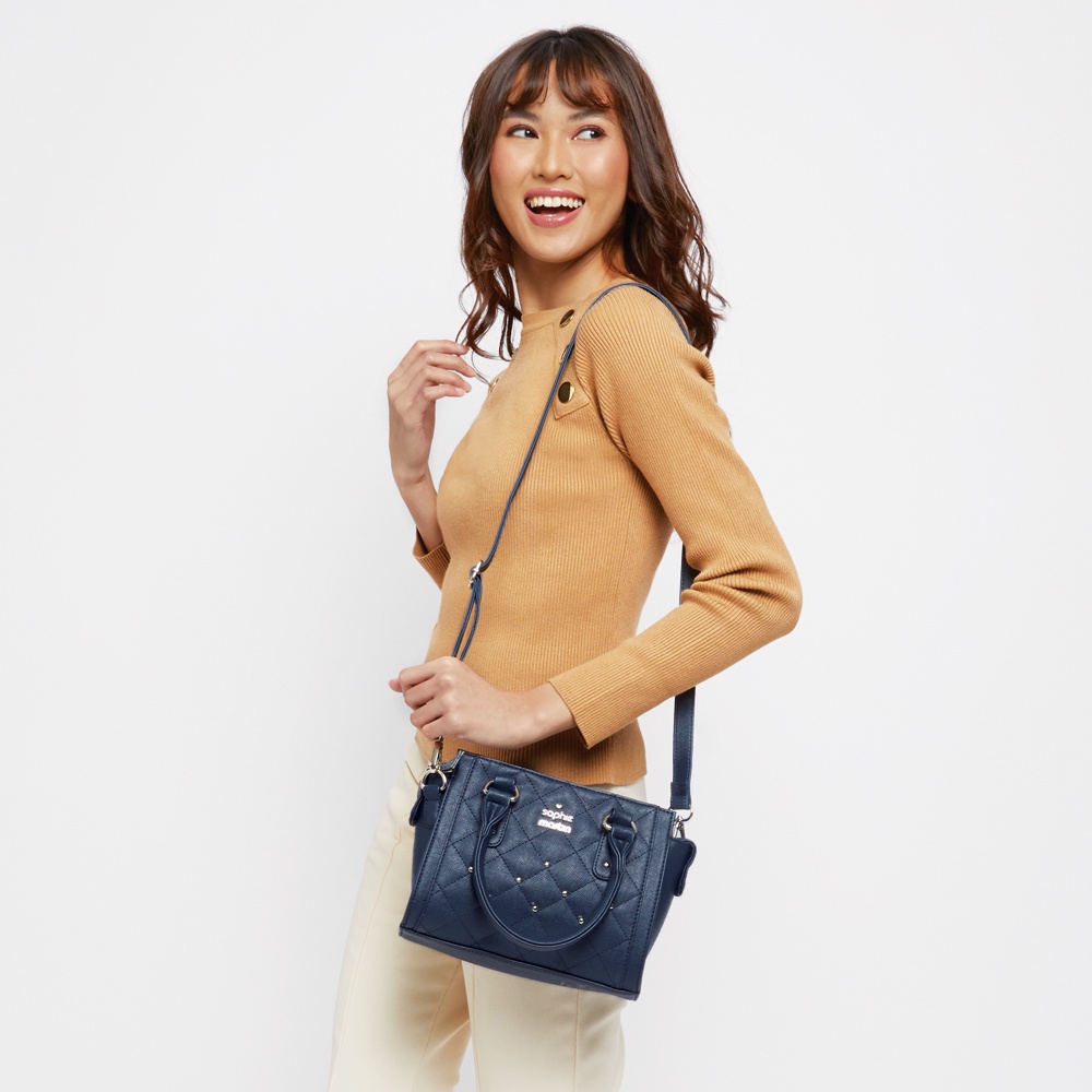 Sophie Martin Tas bahu Wanita bordiola navy Bag