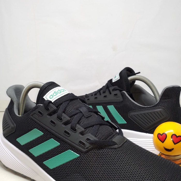 GwgWf Adidas Duramo 9 Black/Active Green Original Ee8029 - 42⅔ 6G45R