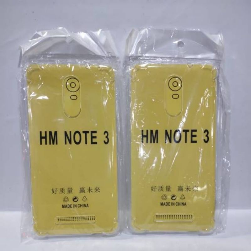 Anti Crack Xiaomi Redmi Note 3 Case Silikon AntiCrack Bening Xiaomi Redmi Note 3