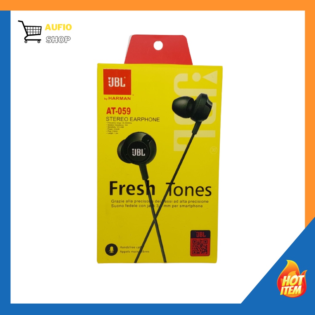 Headset JBL AT-059 Fresh Tones Stereo Earphone