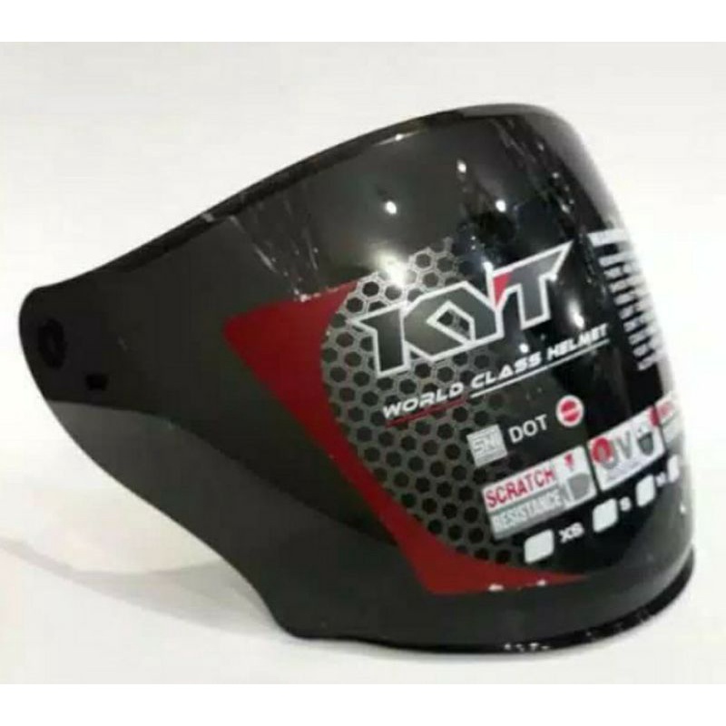 Kaca Helm Visor Darksmoke KYT Kyoto Original KYT Spareparts
