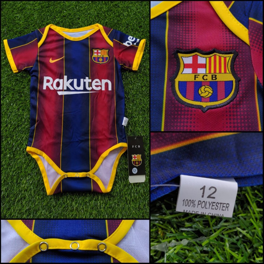 JUMPER BAYI BAJU BOLA BAYI LAKI LAKI BARCELONA HOME 2021 IMPORT TERBARU KUALITAS JAMINAN TERBAIK