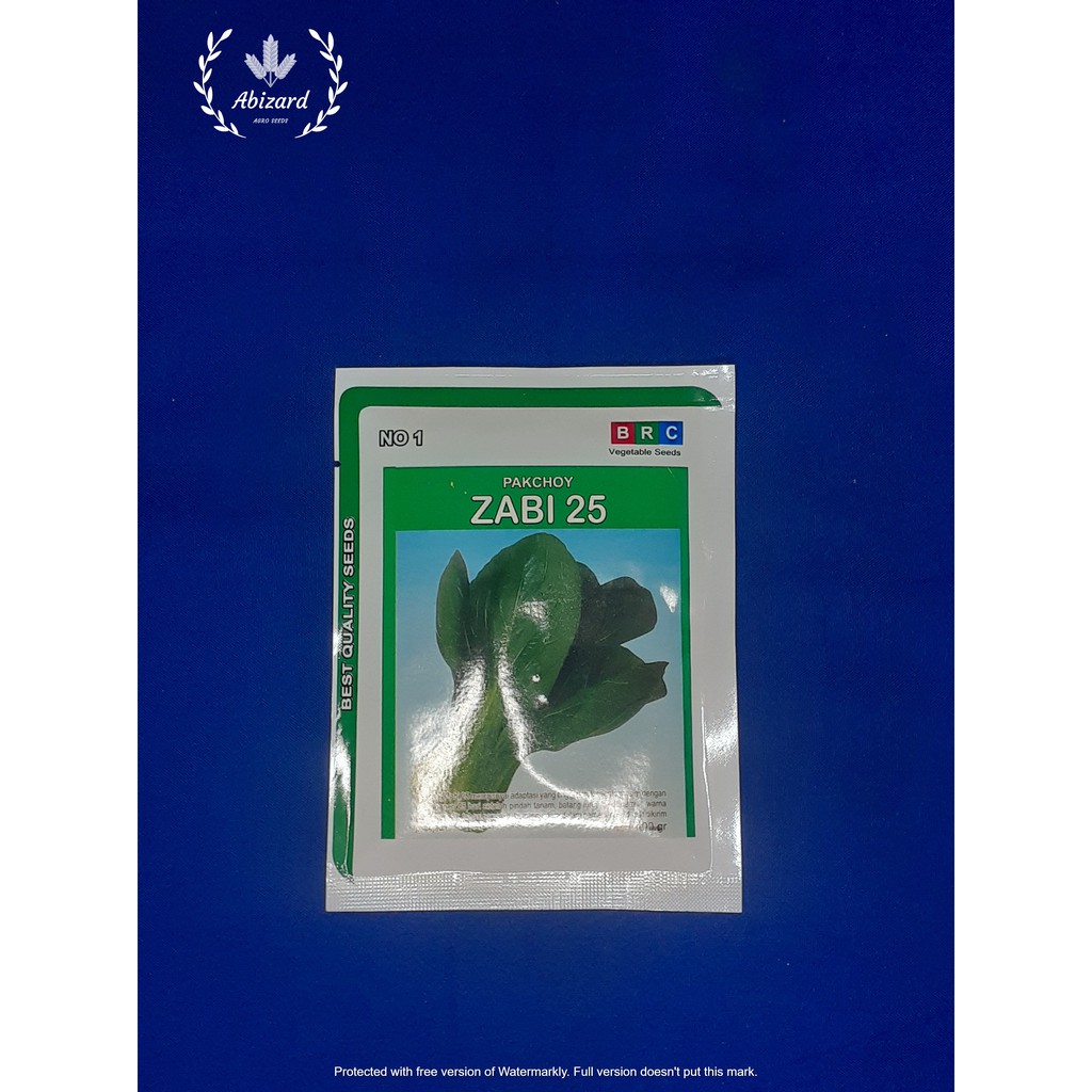 Benih Bibit Pakcoy Pakchoy Zabi 25