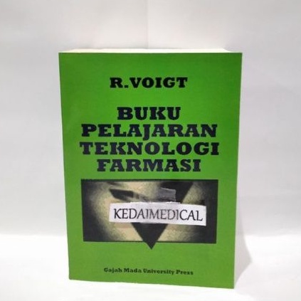 BUKU PELAJARAN TEKNOLOGI FARMASI R.VOIGT TERMURAH LARIS