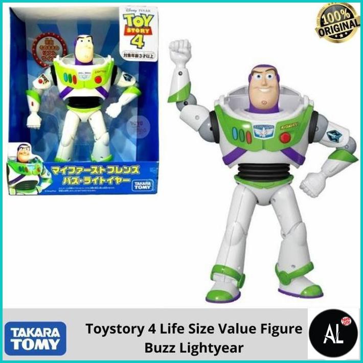 Al Takara Tomy Toy Story 4 Life Size Value Figure Buzz Lightyear Tomica