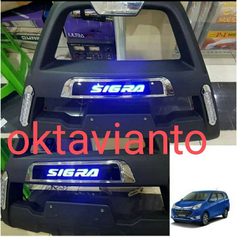 TANDUK HUMMER - tanduk bumper depan Daihatsu sigra