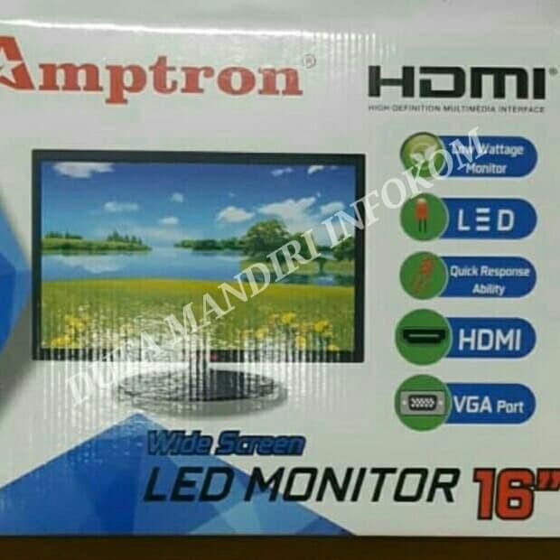 Led Monitor Amptron 16 Inch Wide Screen