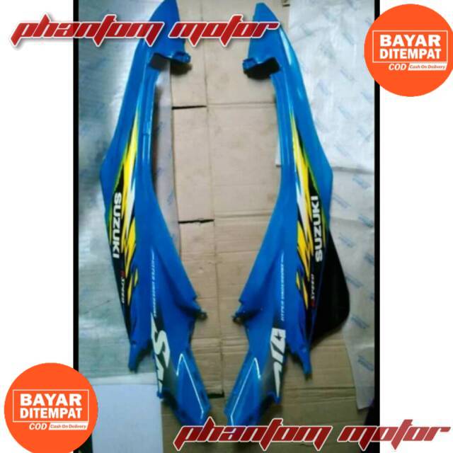Cover body satria fu new FL biru