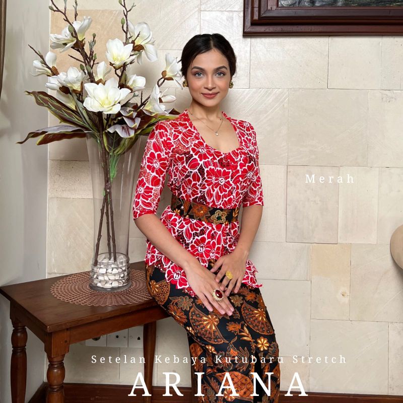 Atasan Kebaya Brokat Stretch Ariana