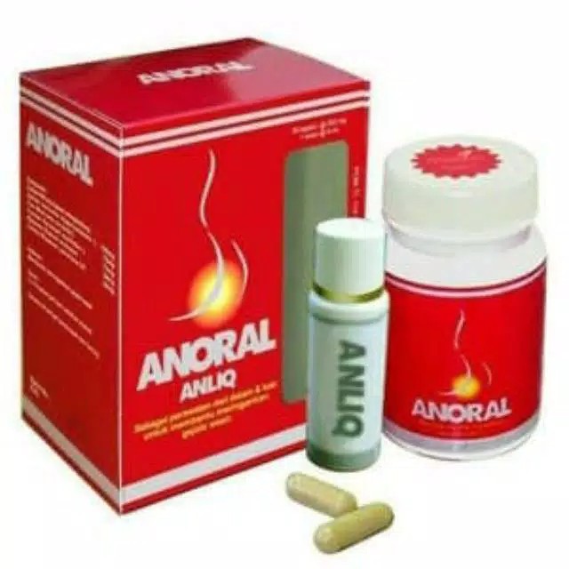 anoral anliq wasir | 30kapsul dan 1botol 8ml