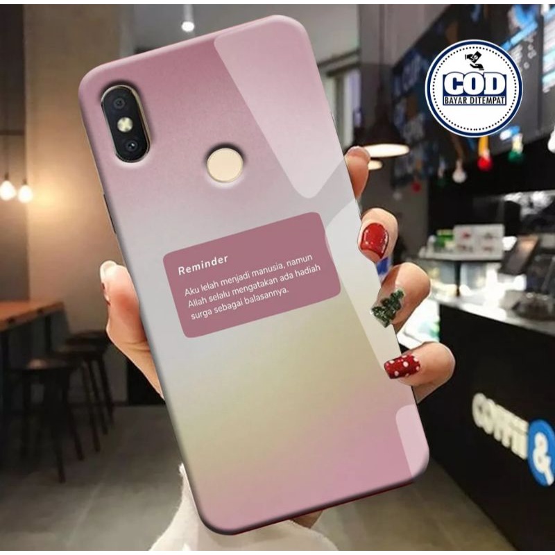 SHOWCASE CASE XIAOMI REDMI S2 DESIGN AESTHETIC QUOTES SERIES