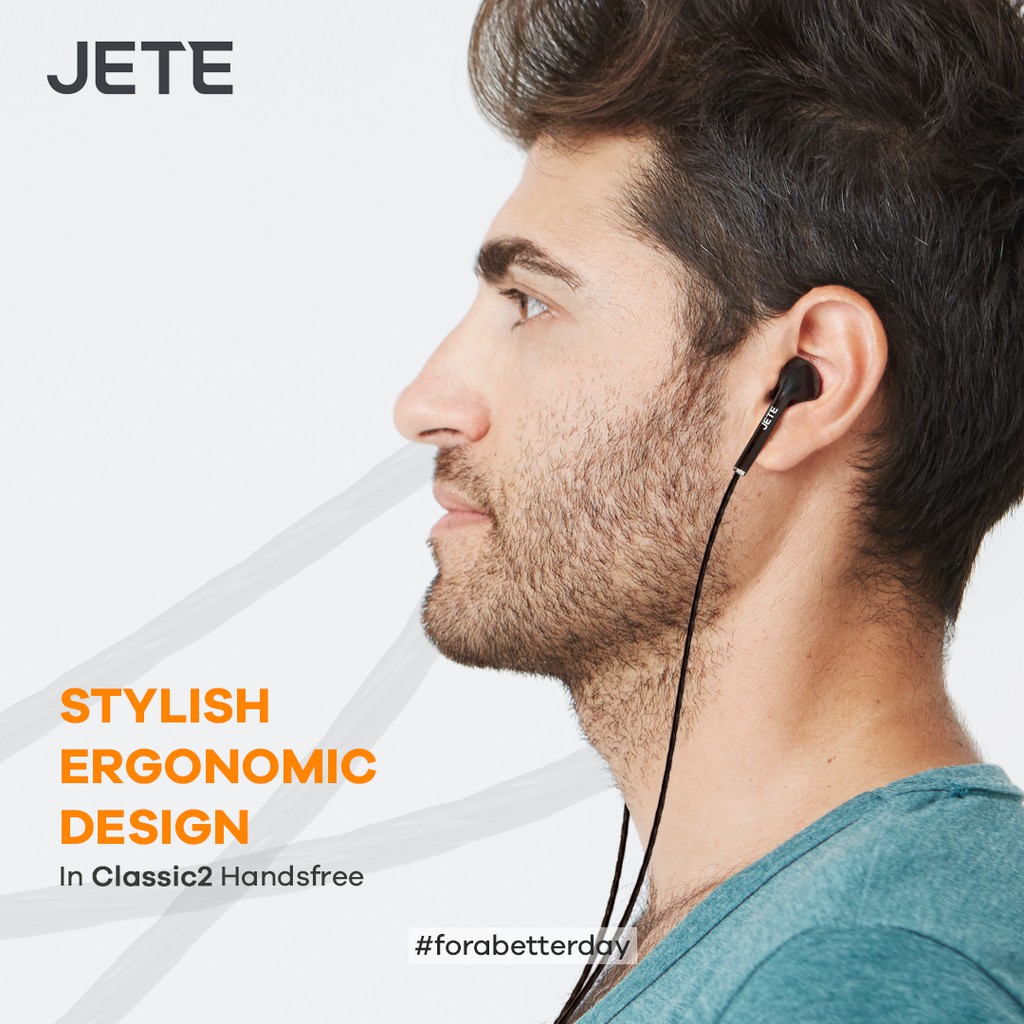 Headset Earphone  JETE Classic 2 - Garansi 2 Tahun