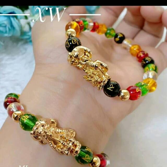 Gelang pixiu batu
