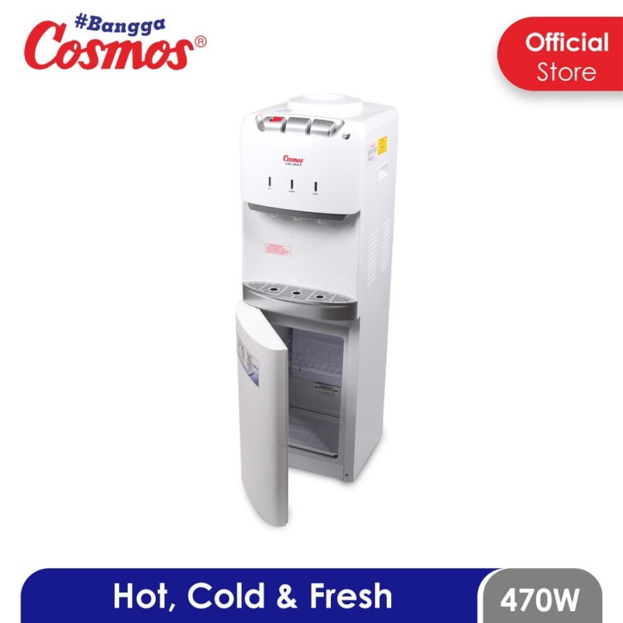 Cosmos CWD-5808 R - Dispenser Hot &amp; Cold (Standing Dispenser)