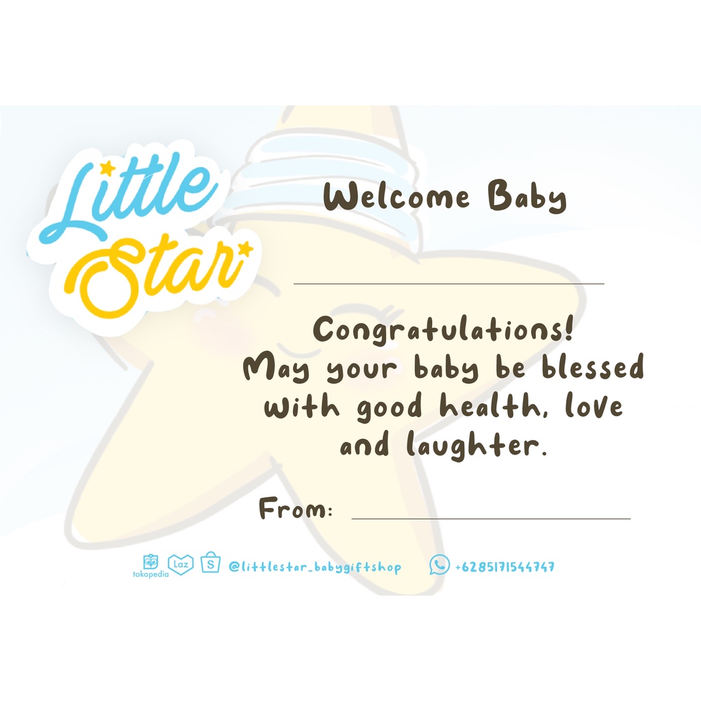 Little Star Feeding Travel Baby Hampers Bayi Newborn Baby Gift Set Unisex Premium - Set 4