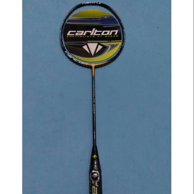 Free tas & senar.. Raket CARLTON SUPERLITE 800-R ORIGINAL