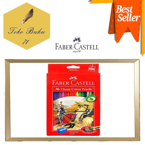 

COLOR PENCIL FABER-CASTELL / PENSIL WARNA FABER CASTELL CLASSIC 36 [36 WARNA]