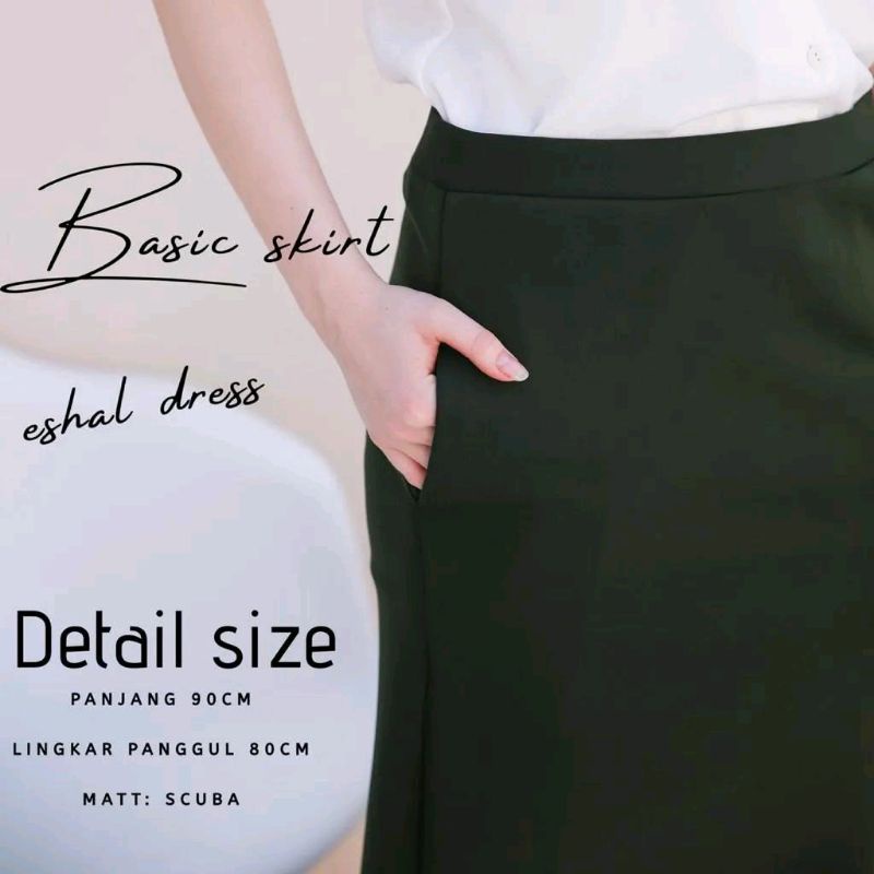 Basic Skirt by Eshal Dress
