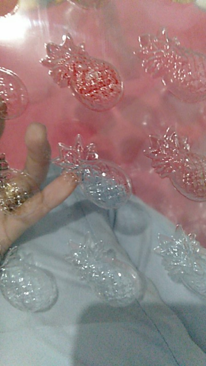 Cetakan Coklat Buah Nanas