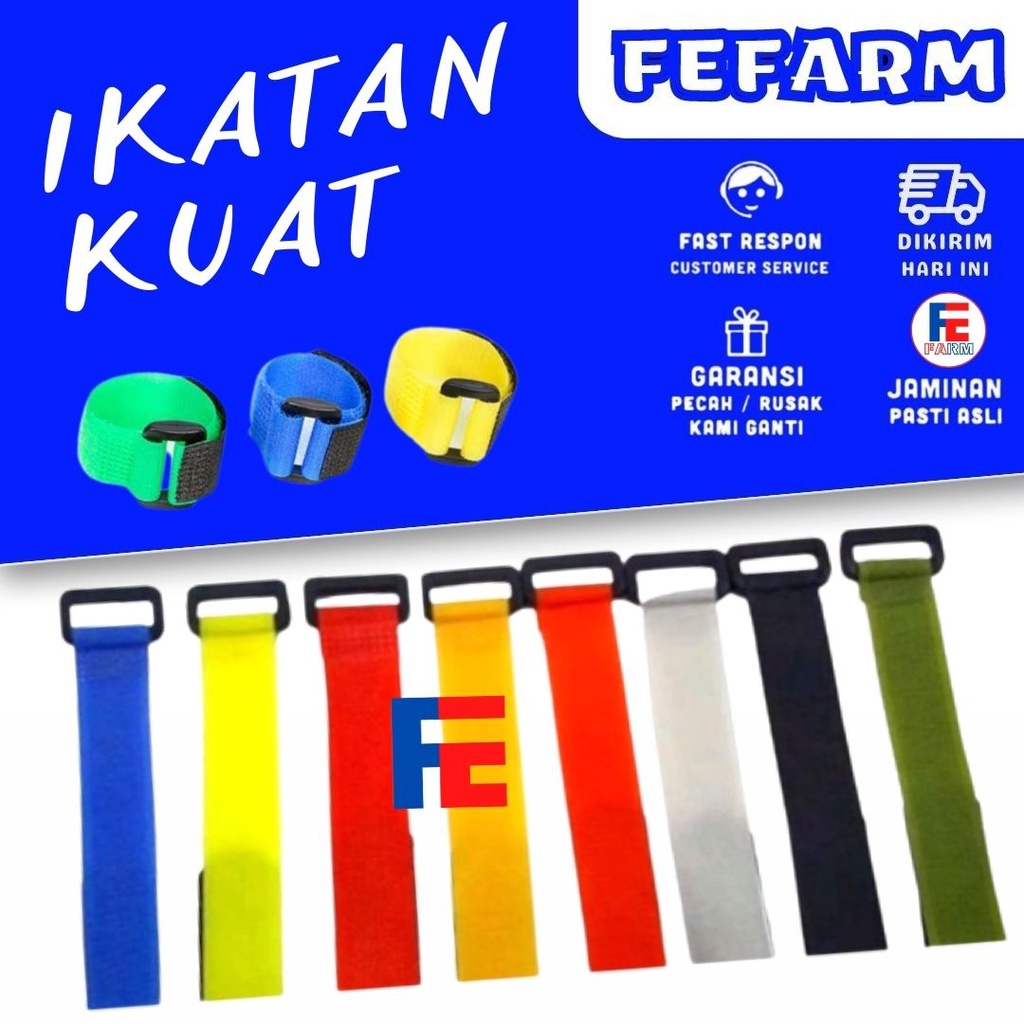 Tali Strap Joran Pancing/Sabuk Pengikat Joran/Alat Pengikat Joran FEFARM