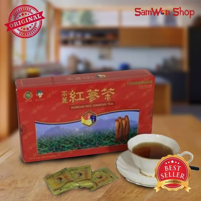 

KOREAN RED GINSENG TEA ( 50 sachet ) Teh Ginseng - tth710