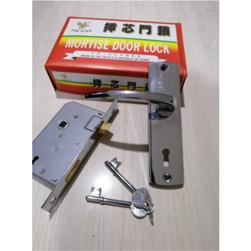 KUNCI PINTU ALTERNATIF KUDA / MORTISE DOOR LOCK / KUNCI PINTU KUNO Kecil YSK