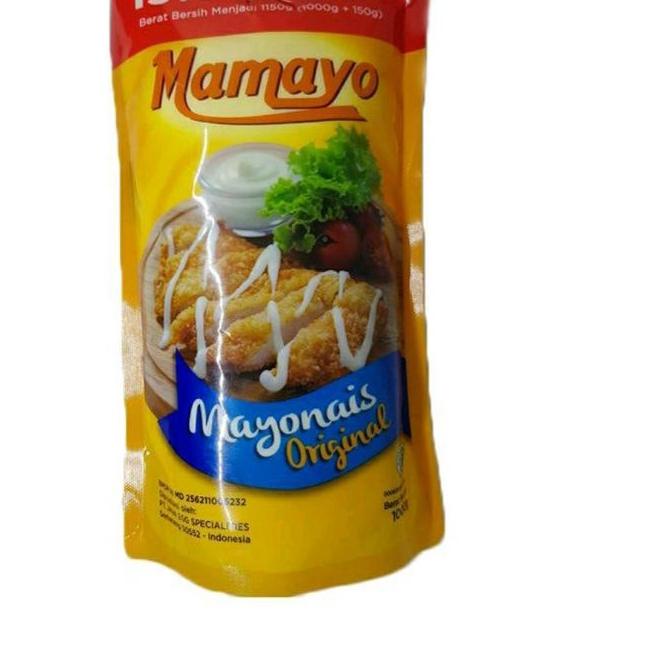 

44F♘ Mayonaise Mamayo 1kg +10% Pasti Laris