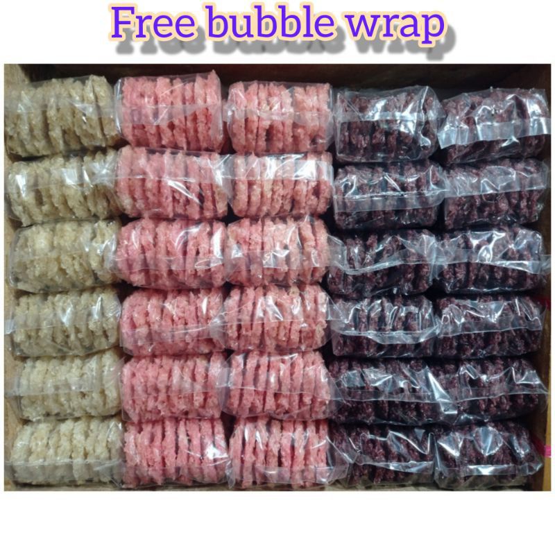 

rengginang(ketan)/renggining(tepung beras)