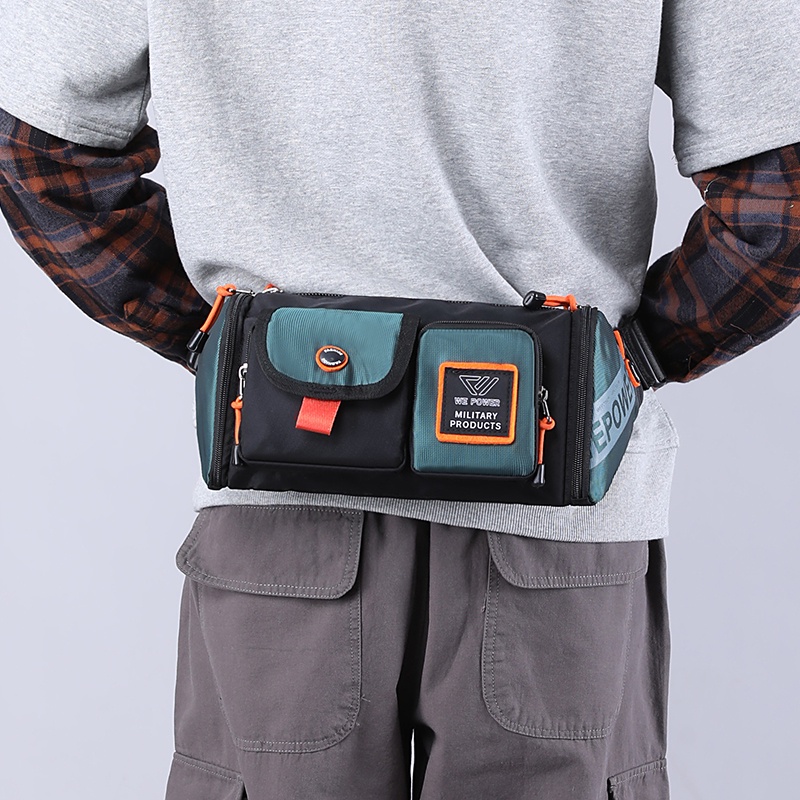 HAOSHUAI 5601 Tas Selempang Pria Waistbag Pria Waterproof WATCHKITE WKOS