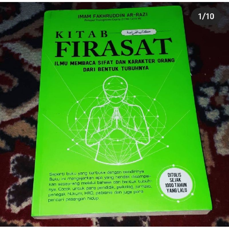 kitab Firasat ilmu membaca sifat dan karakter orang dari bentuk tubuhnya