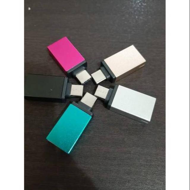 Usb Otg Type C Bahan Besi Otg Tipe C