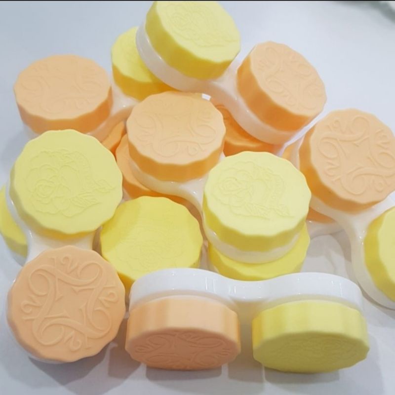 Lens case Softlens EXOTICON / Tempat Softlens X2 Exoticon / Wadah Softlens X2 / lenscase softlens X2 exoticon