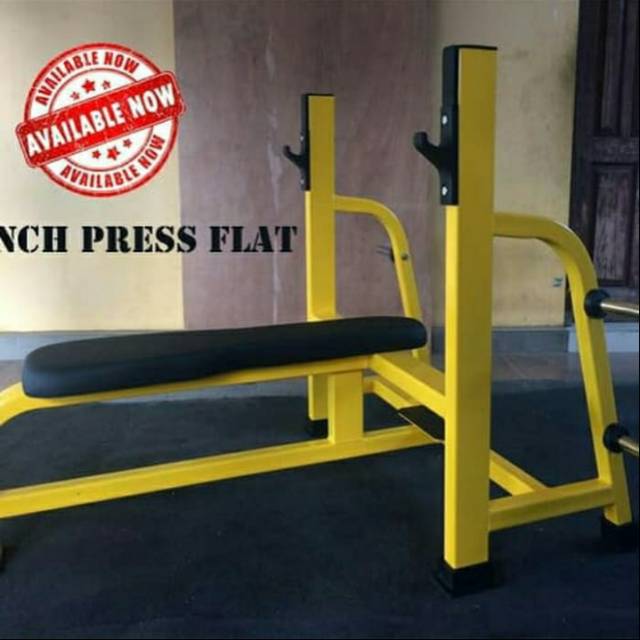 ALAT FITNESS BENCH PRESS FLAT / ALAT ANGKAT BEBAN