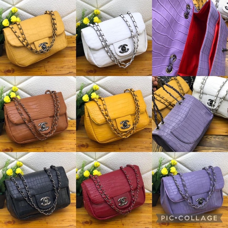 tas slempang MOM CROCO  UK 27x19cm 87242