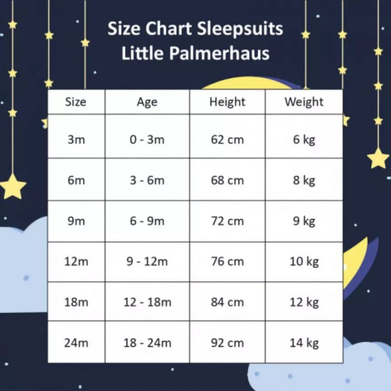 Little Palmerhaus Baby Sleepsuit Disney Baju Tidur Anak - Mickey / Minnie