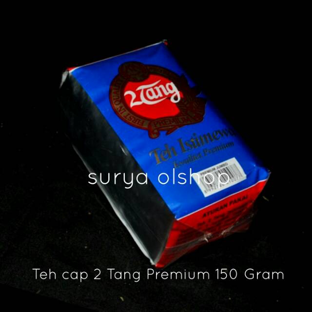 

Teh cap 2 Tang Premium 150 Gram / Teh Tegal