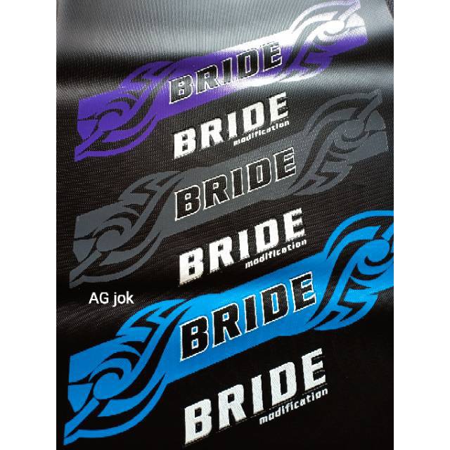 Kulit jok motor merk MR BRIDE Batik / sarung jok motor