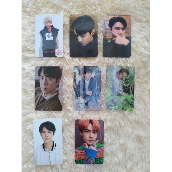 EXO SEHUN PHOTOCARD PC WELKIT NATREP EXOLUXION