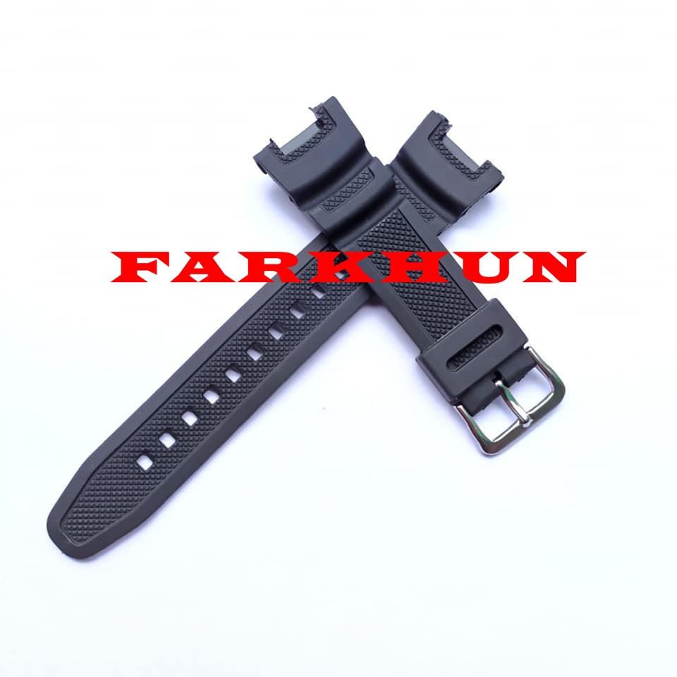 STRAP PREMIUM CASIO SGW-100 CAKEP SGW100 BAND TALI JAM TANGAN SGW 100 RUBBER WATCH KARET BEST SELLER