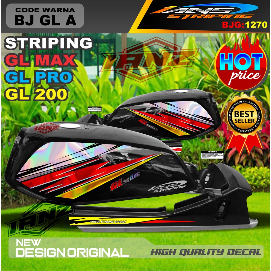 STIKER STRIPING GL HOLOGRAM / STRIPING GL VARIASI HOLOGRAM / STRIPING GL HOLOGRAM